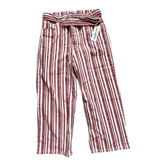 NWT Womens BDG by Urban Outfitters Austen Belted Wide Leg High Waisted Jeans 28 - Picture 2 of 5